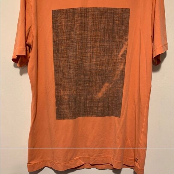 lululemon athletica Orange and Black Short Sleeve Tee - Picture 4 of 6